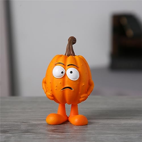 Statue de citrouille d'Halloween et décoration de Nouvel An originale pour maison
