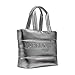 KARL LAGERFELD Women's Voyage Tote Bag, Silver, One Size