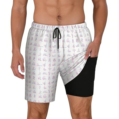 Boxer sport homme court et maillot de bain respirant pour l'été