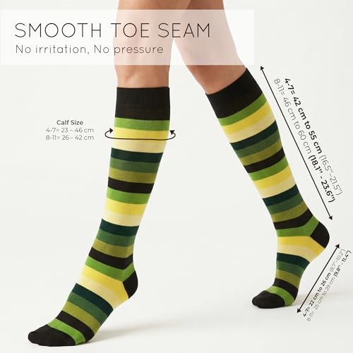 Image of Mysocks Unisex Knee High Stripe Socks
