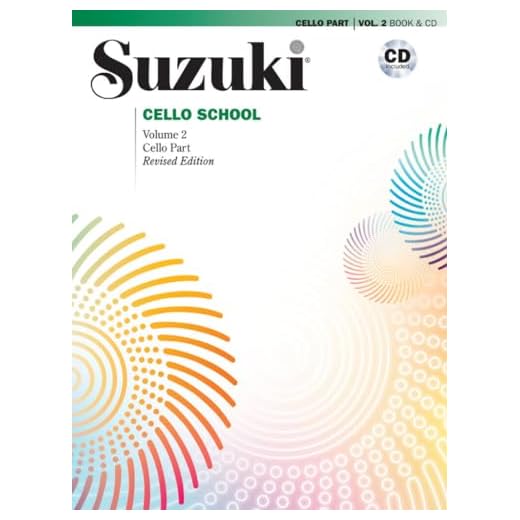 Suzuki cello school, vol 2 - recueil + cd - revised edition - violoncelle: Cello Part