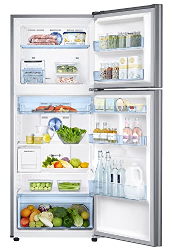 Image of Samsung 355L 2 Star Inverter Frost-Free Convertible 5 In 1 Curd Maestro Double Door Refrigerator Appliance (RT39C5C32SL /HL,Ez Clean Steel(Silver))