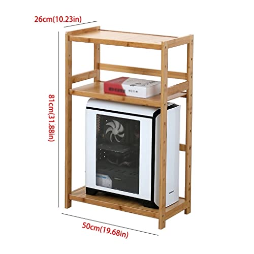 Soporte para CPU Caja Principal de Computadora removible organizador de oficina en casa soporte multi-capa tamaño pequeño miniatura 2