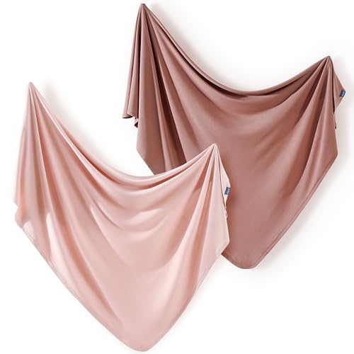 GRSSDER 2-Pack Swaddle Blankets