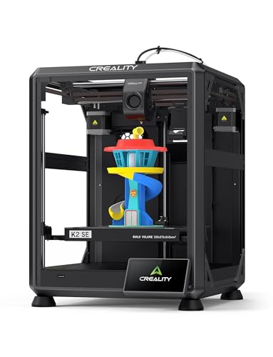 Image of Creality K2 SE High-Speed FDM 3D Printer with 500mm /s Speed, Auto Leveling, Direct Drive Extruder, WiFi Connectivity, Multi-Color Printing Support - 220x215x245mm Build Volume