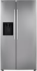 LG 27 Cu Ft Side-by-Side Refrigerator with Ice, Water, Wi-Fi