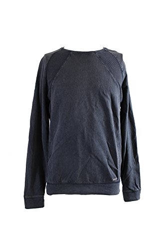 Calvin Klein Jeans Men's L/s Acid Wash Crew Neck