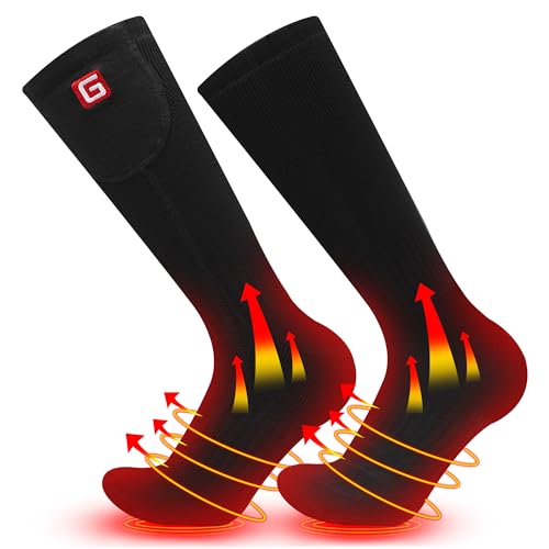 CODSOK Heated Socks for Men Unisex Winter Heated Socks Rechargeable Electric 2200mAh Batteries Electric Socks for Men Women, Winter Warm Socks for Sports Outdoor Hunting Skiing Riding Fishing
