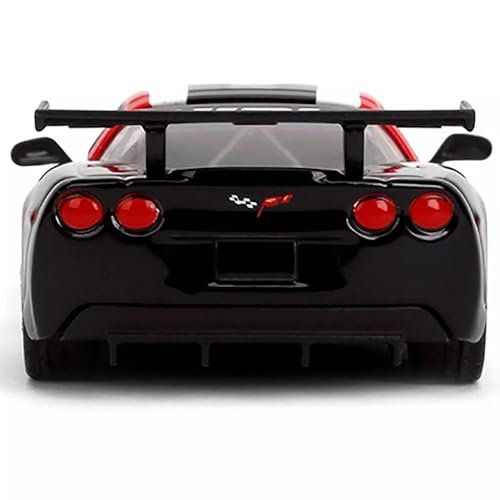 Modelo a escala 1:64 Chevy Corvette C6R Majorette miniatura 5