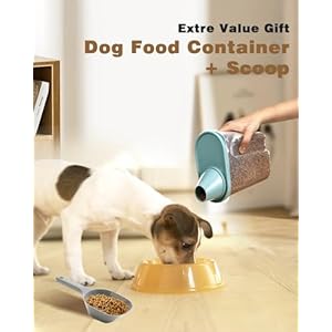 30Lbs-Dog-Food-Storage-Container-Collapsible-Dog-Food-Container-with-Airtight-Lids-Scoop-and-25L-Small-Pet-Food-Storage-Container-Dry-Food-For-Dog-Cat-and-Other-Pet-Food-Khaki - Cucciolini Doodles 30Lbs-Dog-Food-Storage-Container-Collapsible-Dog-Food-Container-with-Airtight-Lids-Scoop-and-25L-Small-Pet-Food-Storage-Container-Dry-Food-For-Dog-Cat-and-Other-Pet-Food-Khaki