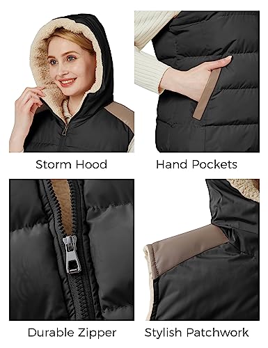 Zshow USZXWMA0008027 Women'S Sport Outdoor Vest Warm Padded Hooded Winter Vest Fleece Jacket thumb #4