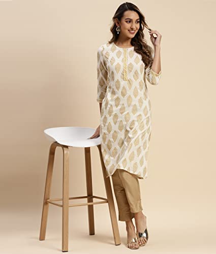 Image of rangita Women's Straight Fit High Rise Pants