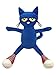 Jay Franco Pete The Cat Rock Out Mini Pillow Buddy and 46 Inch x 60 Inch Throw Set - Kids Super Soft 2 Piece Blanket Set