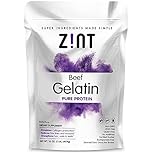 Zint Premium Beef Gelatin - Grass Fed - Certified Kosher, Non-GMO - Unflavored - 1 Lb. Bag - Ideal For Smoothies and Desserts, Easy to Digest, No Aftertaste.
