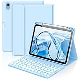 【Protection haut de gamme】 : cet étui pour iPad 10e génération 2022/iPad 2025 11 pouces avec clavier couvre entièrement les bords et offre une protection complète à 360° contre les rayures, les chocs ou les bosses, protégeant ainsi votre iPad de toutes sortes d'accidents liés à une chute. La couche intérieure est dotée d'un rembourrage en nid d'abeille, ce qui permet à cet étui pour iPad 10e génération avec clavier de protéger votre iPad contre la surchauffe et de prolonger sa durée de vie de plus de 30 %.