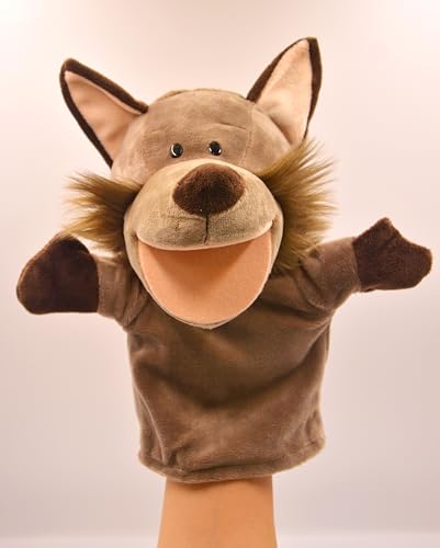 LOMTRATS Handpuppen für Kinder, Kleinkind enthält Wolf, Tiger,...