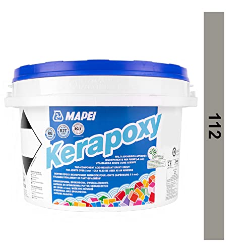 MAPEI Kerapoxy Mortero Epoxi 2K Gris Medio 2 kg
