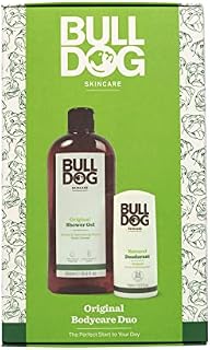 Bulldog Skincare Original Bodycare Duo, Gift Set for Men, 710g