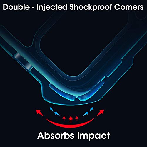 TheGiftKart Shockproof Clear Back Cover Case for Samsung Galaxy M31 Prime / F41 / M31 | 360 Degree Protection | Hard Transparent Back Cover Case for Samsung M31 Prime / F41 (PC & TPU, Black Bumper)