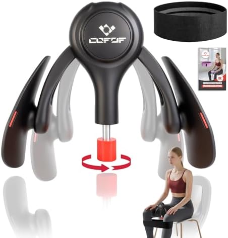 Thigh Trainer, 15-70 lbs Pelvic Floor Trainer for Women, Multifunctional Butt Trainer, Butt Trainer with Resistance Bands, Leg Press for Home, Pelvic Floor Training Device for Shaping, Yoga
