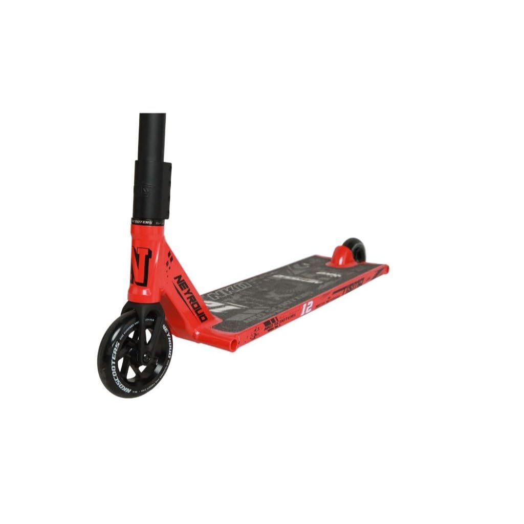 NKD Trottinette Matis Neyround | Roulements ABEC-9 haute performance | Guidon 360° pour Freestyle | Alliage d'aluminium 6061 durable