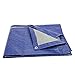Produktbild LOFAMI Garten Gartenarbeit Abdeckplanen Abdeckplane Staubdicht Wasserdicht Dicken Blauen Schatten Tuch Im Freien Pool Matte Shade Sails Abdeckplanen (Größe : 3 * 4m)