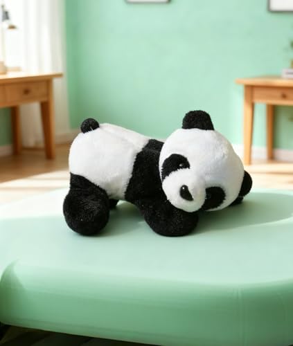 Imán decorativo de panda de peluche suave miniatura 2