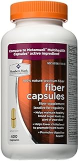Member's Mark Fiber Capsules Fiber Supplement 400 Count