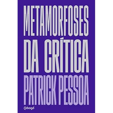 Capa do livro Metamorfoses da crítica