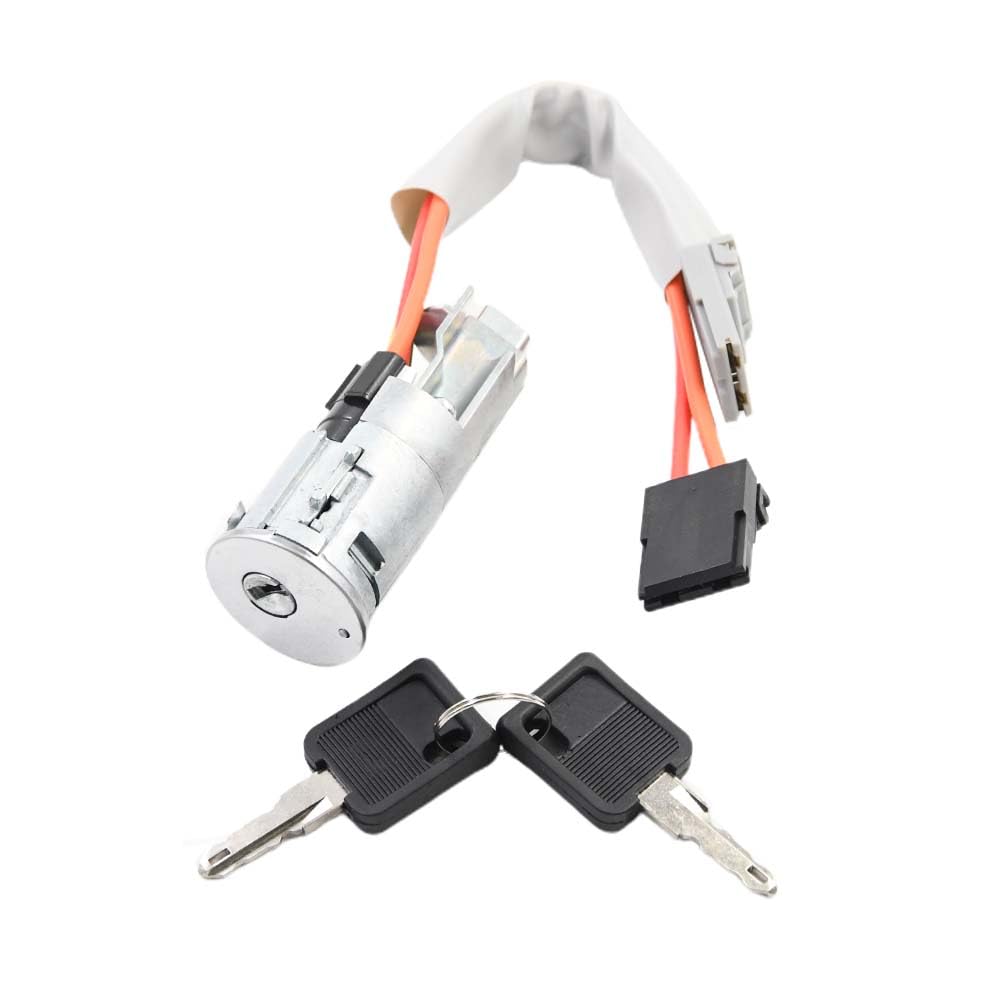 Interruttore di Accensione Cilindro Serratura 2 Chiavi compatibile con Vauxhall Vivaro Renault Trafic Primastar 7700813973 7701475696 7701038365