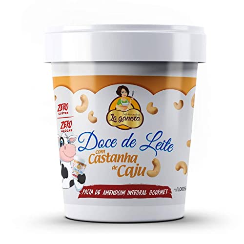 La Ganexa Pasta De Amendoim 450G Sabor Doce De Leite