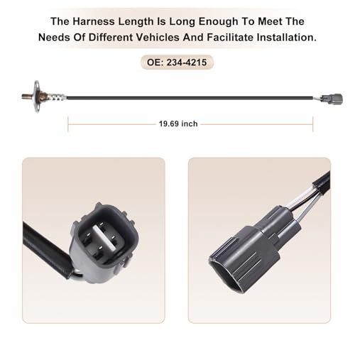 Sensor de Oxígeno Downstream para Toyota y Lexus 3.0L miniatura 4