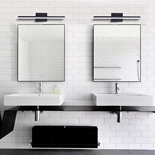 mirrea Modern LED Vanity Light for Bathroom Lighting Dimmable Black Painted (Warm White 3000k, 24 inches) by mirrea - Image 3