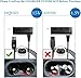 Ersatz Ladekabel 15V HQ8505 Netzkabel | Ladegerät für Elektrorasierer | Kompatibel mit Philips Norelco Serie 3000 5000 7000 9000 | EIN Blade QP6650, QP6620, QP6550, QP6530, QP6520, QP651