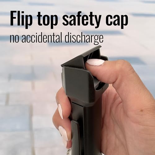 Mace Brand Triple Action Police Model Pepper Spray, Black, Normal
