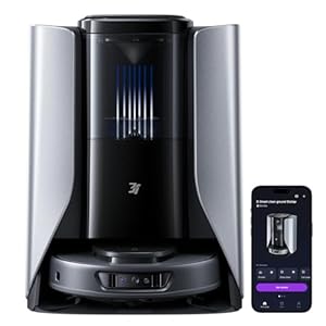 3i S10 Ultra Saugroboter mit Wischfunktion & Wasserrückgewinnung – 13.000 Pa Saugleistung, selbstreinigende Wischwalze, automatisches Trocknen, Entleeren & Nachfüllen, KI-Hindernisvermeidung