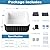 NAIZEA Inflatable Hot Tub - Outdoor Hot Tubs 4 to 6 Person, Portable Blow Up Spa Square Portable Hot Tub, 130 Soothing Bubble Air Jets, Cover, 2 Filter, 240 Gallon