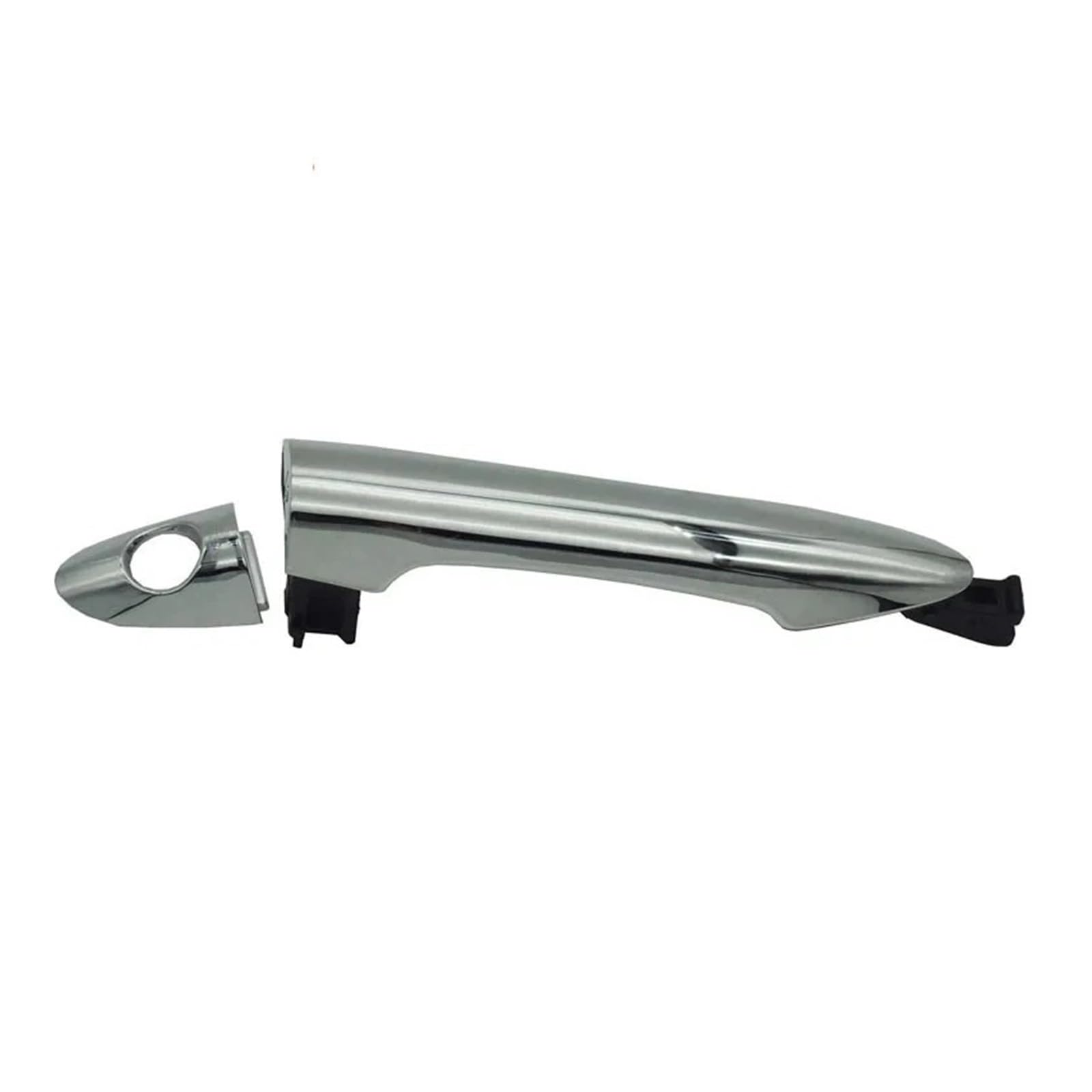 Punxdda Car Exterior Door Handle for Kia for Picanto 2011-2016 82651-1Y000 82651-1Y020 82661-1Y000 Outside Door Handle with Black Or Chrome(Front Right)