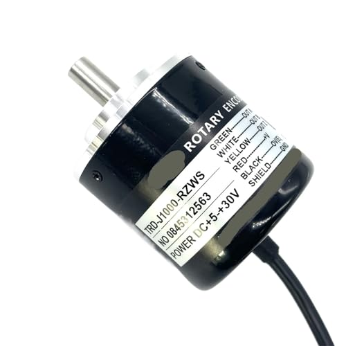 Codeur rotatif incrémental 50mm TRD-J1000-RZWS arbre 8mm capteur 1000PPR