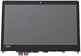 JYLTK New Genuine 14' FHD LCD Screen LED Display + Touch Digitizer + Bezel Frame Assembly for Lenovo Flex 4-1470 80SA0003US