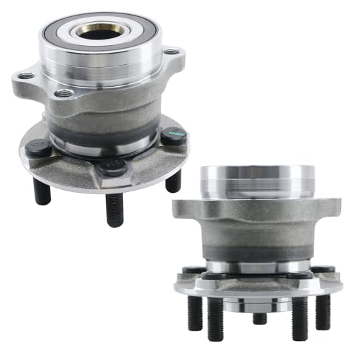 Rear Wheel Bearing and Hub Assembly New 512518 x2 Replacement for Subaru Crosstrek 2016-2020, Impreza 2012-2019, Forester 2014-2018, XV Crosstrek 2013-2015, with ABS & 5-Lug