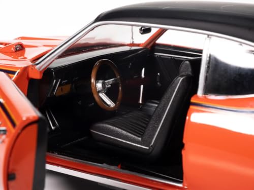 Modelo a escala 1:18 Coche 1969 GTO Judge Rojo miniatura 3