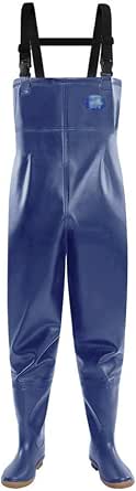 Aikelai Waders Pêche Homme Imperméables - Cuissardes Néoprène 3 Plis Avec Bottes Antidérapantes