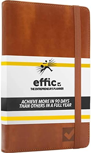 Effic: The Entrepreneur's Choice - Undated Business Planner for Ultimate Productivity - Organize, Focus, Achieve