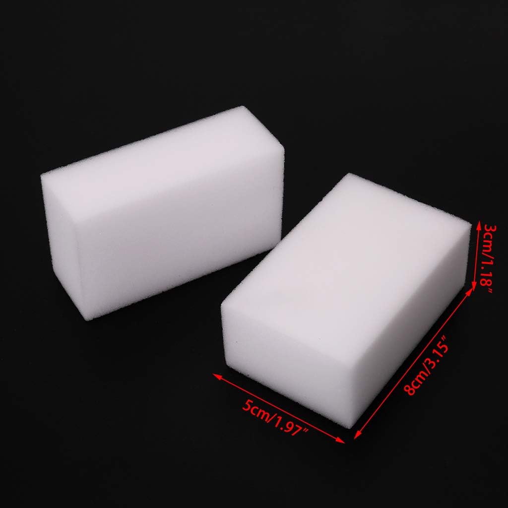 Set of 10 Sponges Multi-Functional Premium Melamine Sponge Foam Pads Household Sponges