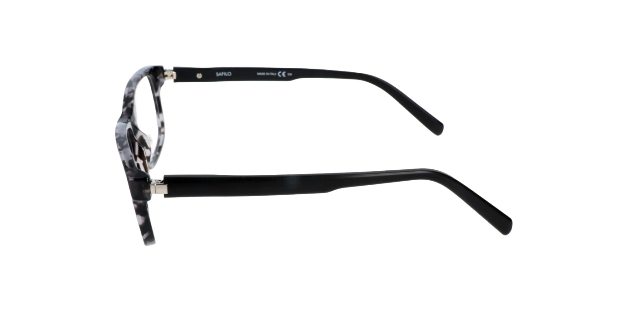 Safilo 1079 damskie / damskie designerskie zawiasy sprężynowe pełne obręcze Casual segment premium klasyczne okulary/okulary do oczu (54-16-145, szary Havana Black), Szary Hawana Czarny, 54-16-145