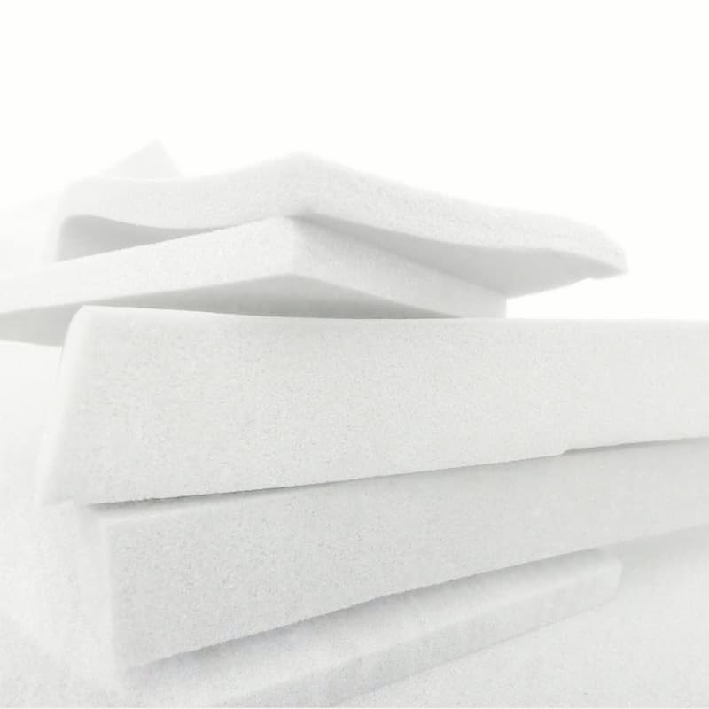 Nod Off High Density white Firm Upholstery Foam Sheet For Indoor/Outdoor Padding Cushions Sofa Beds Cut To Any Size Dining Seat Stool Foam Sheet (60" x 20" x 3")