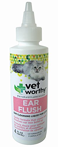 Vet Worthy Ear Flush for Cats (4 oz)