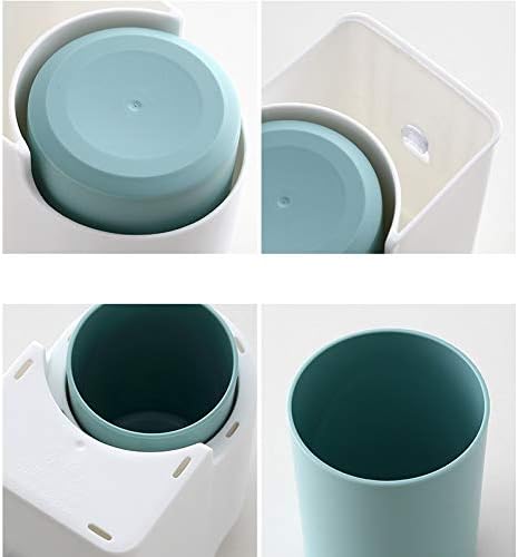 Magnetic Toothbrush Holder Adsorption Type Inverted Toothpaste Dispenser Wall Mounted Cosmetic Storage Rack for Bathroom Accesso
