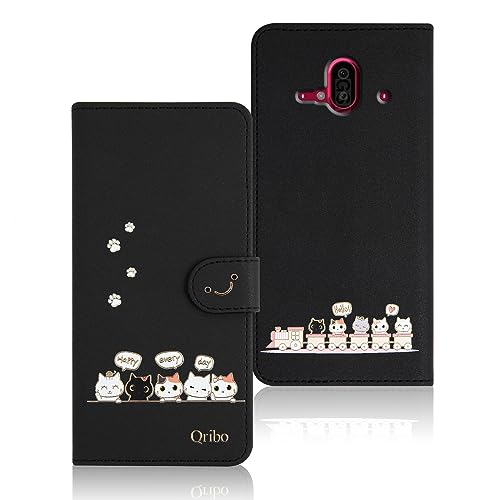 Qribo 炭炭X}[gtH F-52B P[X 蒠^ xm f52b P[X 蒠^ Raku Raku F-52B Jo[ VvȂ̂ɉfUC G{XHL ꂵC 5.0C`Ή Docomo 炭炭X}[gtH